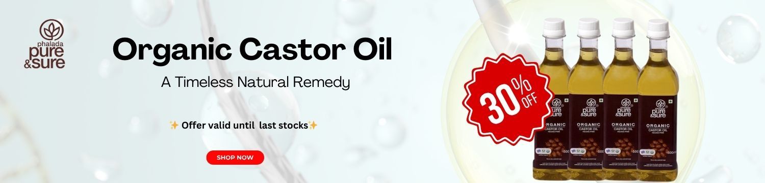 Pure and sure Castor Oil offer Pure and sure Castor Oil offer