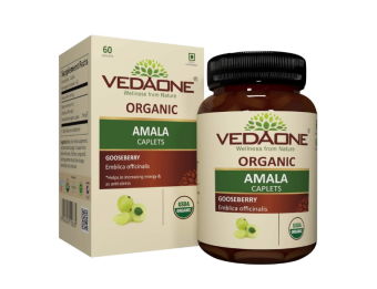 VEDAONE ORGANIC AMLA CAPLETS (60'S)