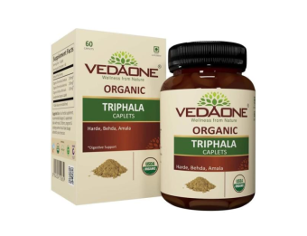 VEDAONE ORGANIC TRIPHALA CAPLETS (60'S)