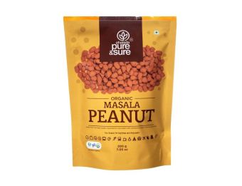 PURE & SURE ORGANIC PEANUT MASALA 200GMS