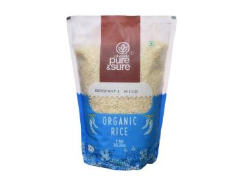 PURE & SURE ORGANIC BASMATI RICE 1KG