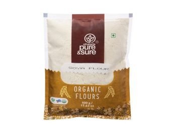 PURE & SURE ORGANIC SOYA FLOUR 1KG