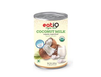 EATIQ ORGANIC COCONUT MILK- 400ML [6% FAT]