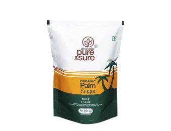 PURE & SURE ORGANIC PALM SUGAR 500GM