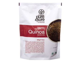 PURE & SURE ORGANIC QUINOA SEEDS 500GM