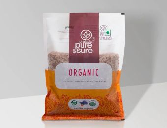 PURE & SURE ORGANIC POHA RICE RED 1 KG