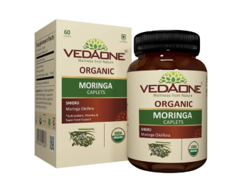 VEDAONE ORGANIC MORINGA CAPLETS (60'S)