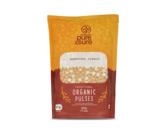 PURE & SURE ORGANIC ROASTED CHANNA 500GM