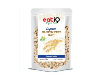 EATIQ ORGANIC GLUTEN FREE OATS 500GM
