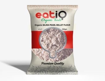 ORGANIC BAJRA PEARL MILLET FLOUR - 500GM