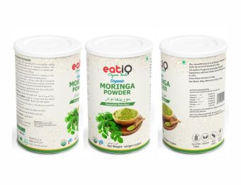 EATIQ ORGANIC FOODS - ORGANIC MORINGA POWDER 100GM