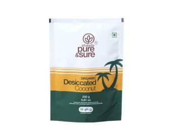 ORGANIC DESICCATED COCONUT 250GM