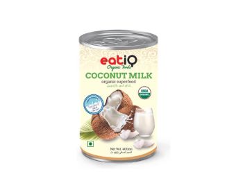 EATIQ ORGANIC COCONUT MILK- 400ML [17% FAT]