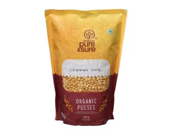PURE & SURE ORGANIC CHANNA DAL 500GM
