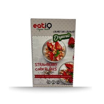 ORGANIC STRAWBERRY CORNFLAKES GRANOLA 320G
