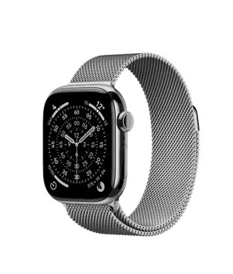 APPLE WATCH SERIES 11 GPS PLUS CELLULAR 46MM - SLATE TITANIUM CASE WITH SLATE MILANESE LOOP M L