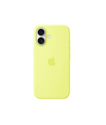 APPLE IPHONE 17 SILICONE CASE WITH MAGSAFE - NEON Yellow