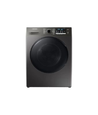 Front Load Washer Dryer Combo with Hygiene Steam and Digital Inverter Technology, 8KG, Inox