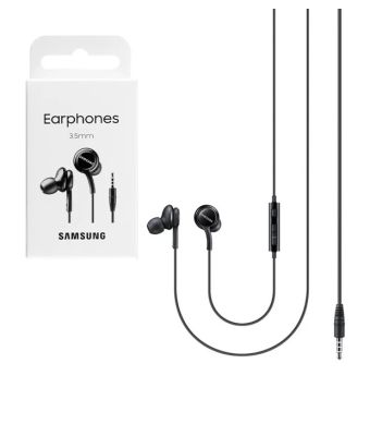 SAMSUNG EARPHONE - WIRED HEADSET 3.5MM JACK - BLACK