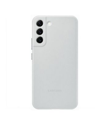 SAMSUNG GALAXY S22 PLUS LEATHER COVER - GRAY