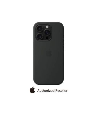 Apple IPHONE 16 PRO MAX SILICONE CASE WITH MAGSAFE - BLACK