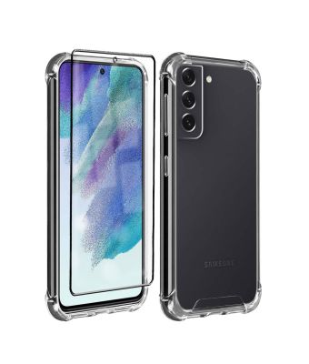 Max & Max Samsung S24 Plus Clear Case + Tempered Glass (Bundle)