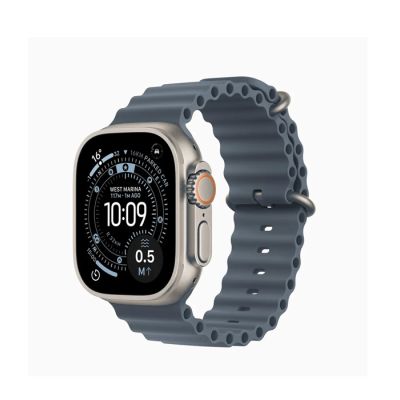 APPLE WATCH ULTRA 3 GPS PLUS CELLULAR 49MM -NATURAL TITANIUM CASE WITH ANCHOR Blue OCEAN BAND