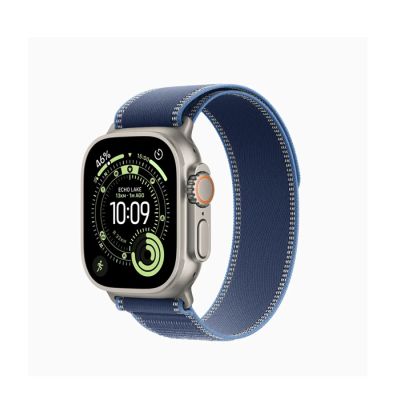 APPLE WATCH ULTRA 3 GPS PLUS CELLULAR 49MM - NATURAL TITANIUM CASE WITH Blue BRIGHT Blue TRAIL LOOP 