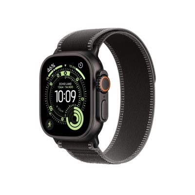 APPLE WATCH ULTRA 3 GPS PLUS CELLULAR 49MM - NATURAL TITANIUM CASE WITH BLACK CHARCOAL TRAIL LOOP M