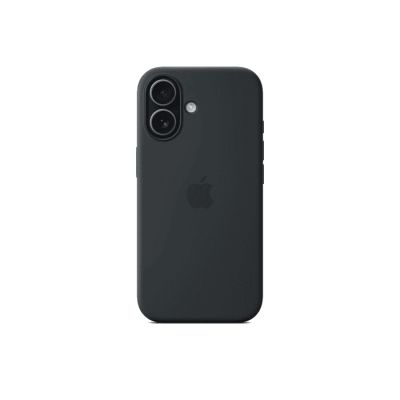 APPLE IPHONE 17 SILICONE CASE WITH MAGSAFE - BLACK