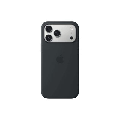 APPLE IPHONE 17 PRO SILICONE CASE WITH MAGSAFE - BLACK
