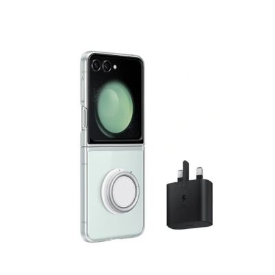 SAMSUNG GALAXY FLIP5 STARTER PACK CASE PLUS ADAPTER