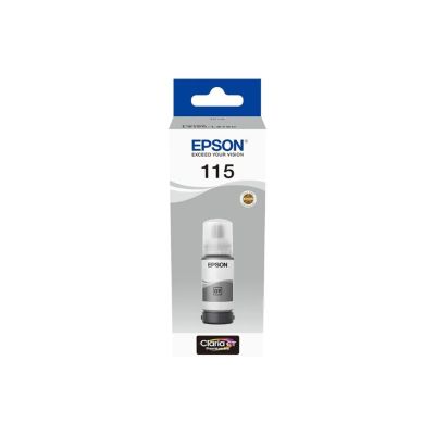 Epson 115 Ink Bottle EcoTank Original 70ml Single-pack| Color Grey