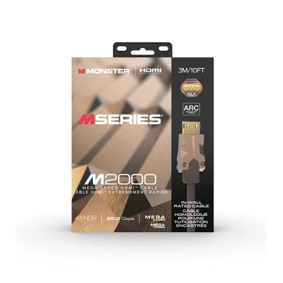 Monster MSeries M2000 3M Certified Premium HDMI 2.0 4K - 25 Gbps