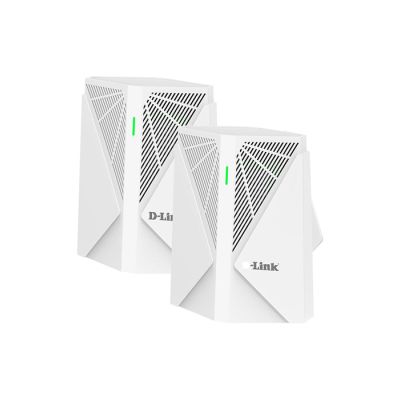 D-Link: Wireless AX 5400 Wi-Fi 6E Tri- Band 2.4GHz/5GHz/6GHz Pack of 2 units