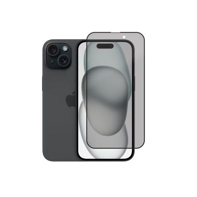 MAX & MAX IPHONE 15 PLUS TEMPERED GLASS - PRIVACY