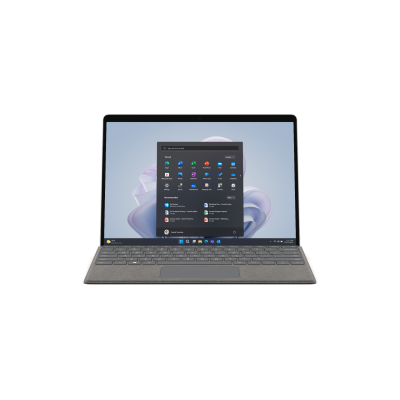 Surface Pro Copilot+ PC (Intel) Core U7/16/256 Win 11 Pro - Platinum with keyboard