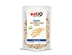 EATIQ ORGANIC GLUTEN FREE OATS 500GM
